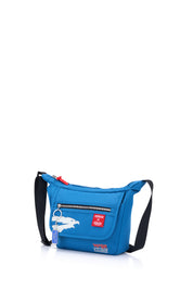 STRANGER THINGS BLUE MESSENGER BAG