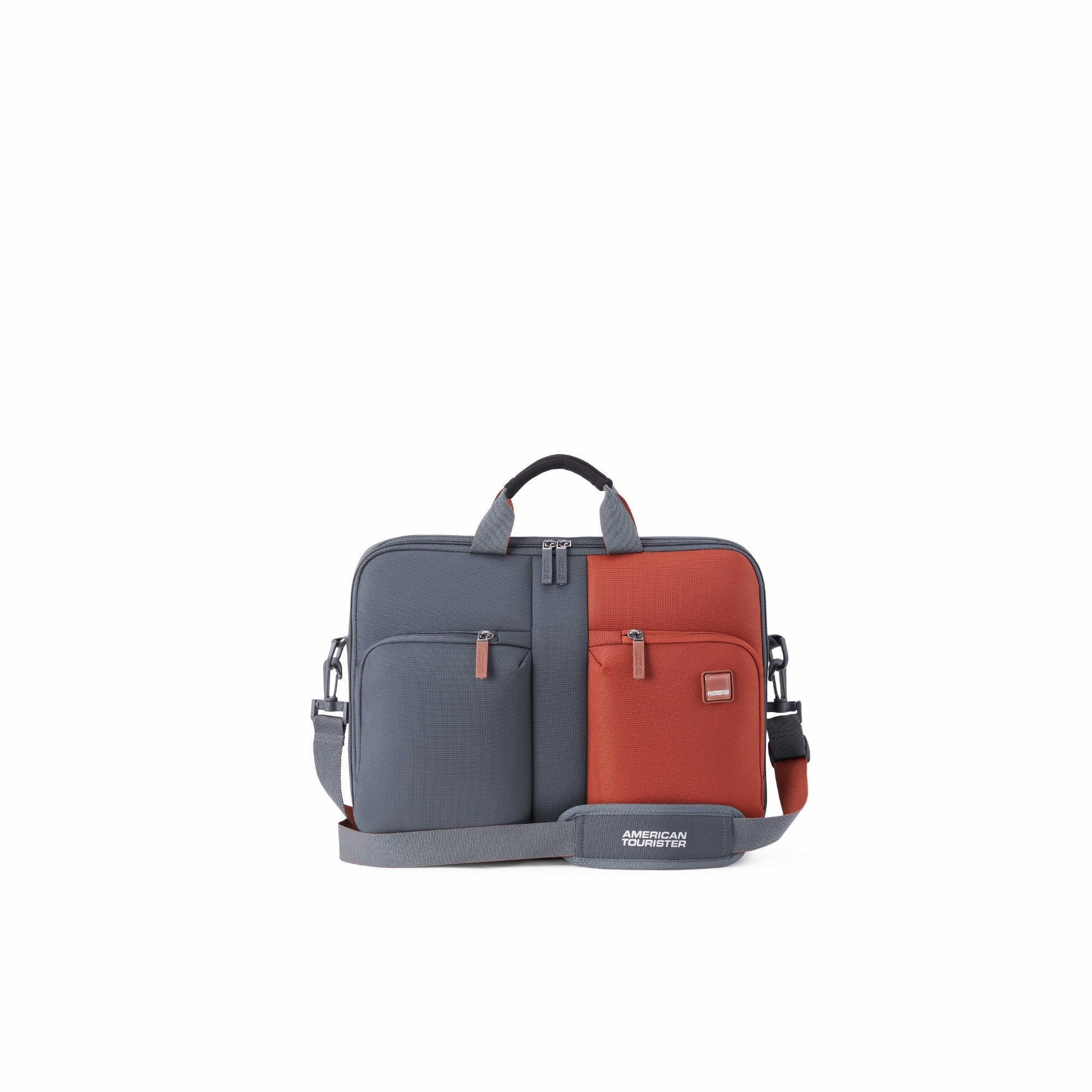 american tourister 14 inch laptop backpack red grey AMERICAN TOURISTER At Work Laptop