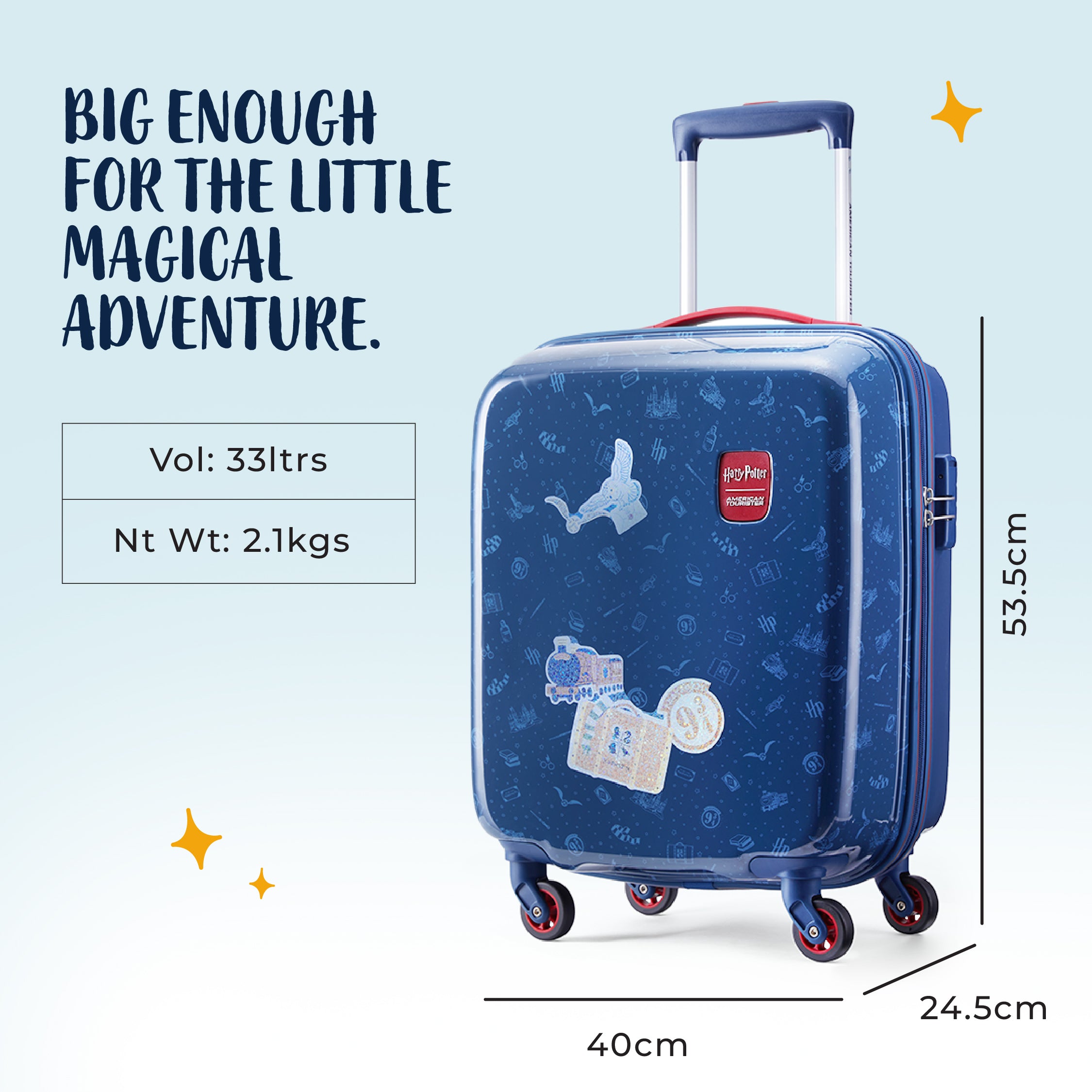 HP ALL OVER LUGGAGE
