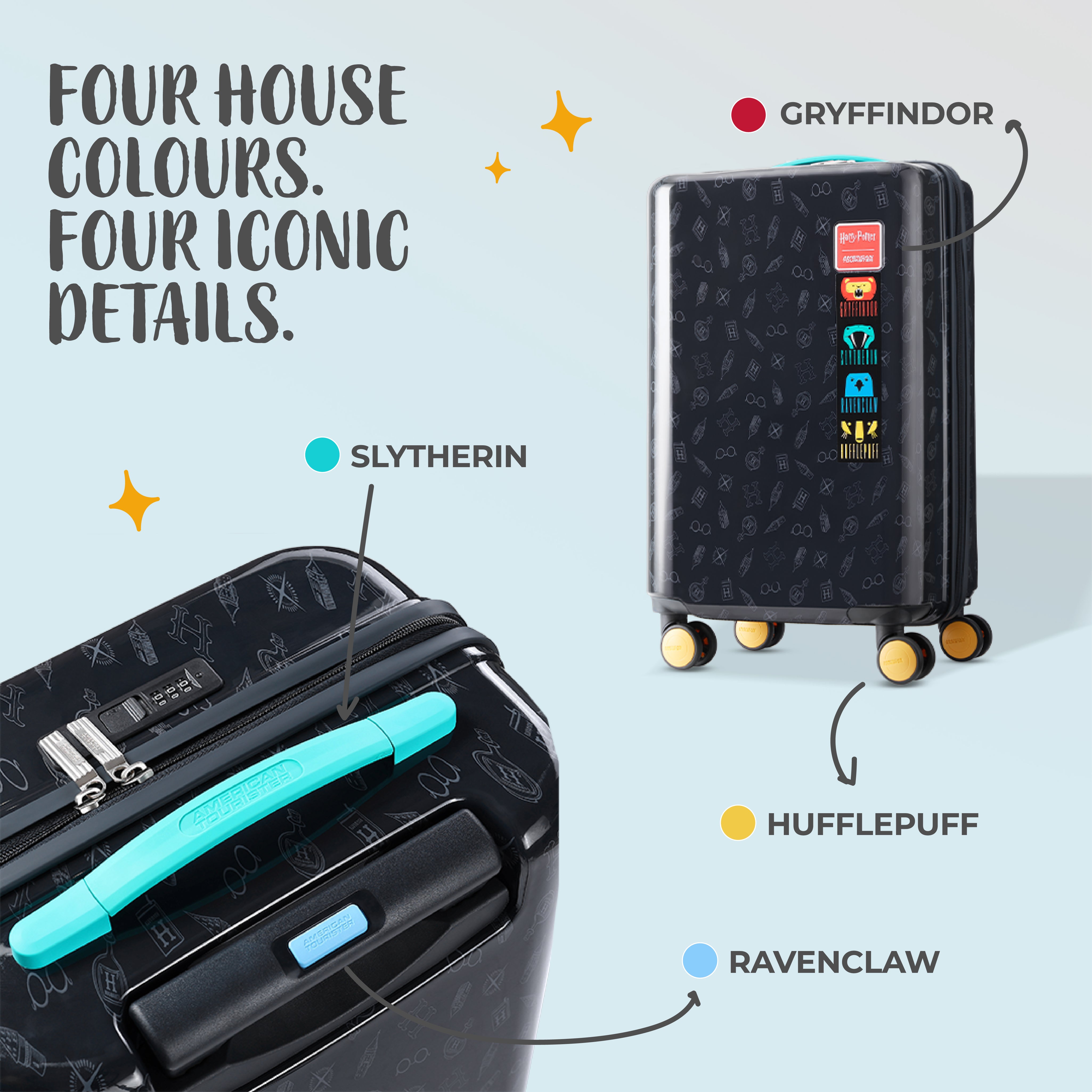 HP HOGWARTS CLUB LUGGAGE