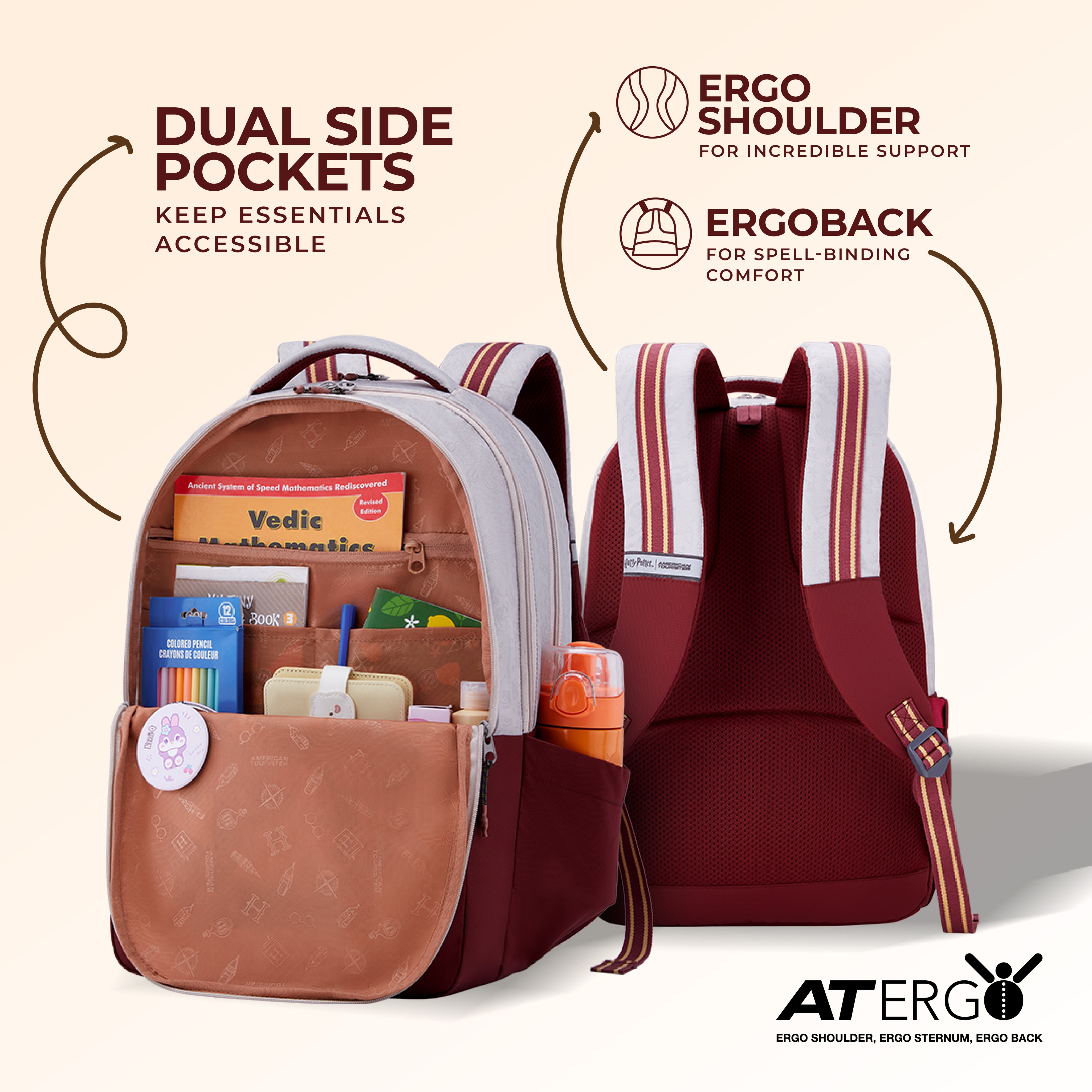 HP GOLDEN TRIO BACKPACK