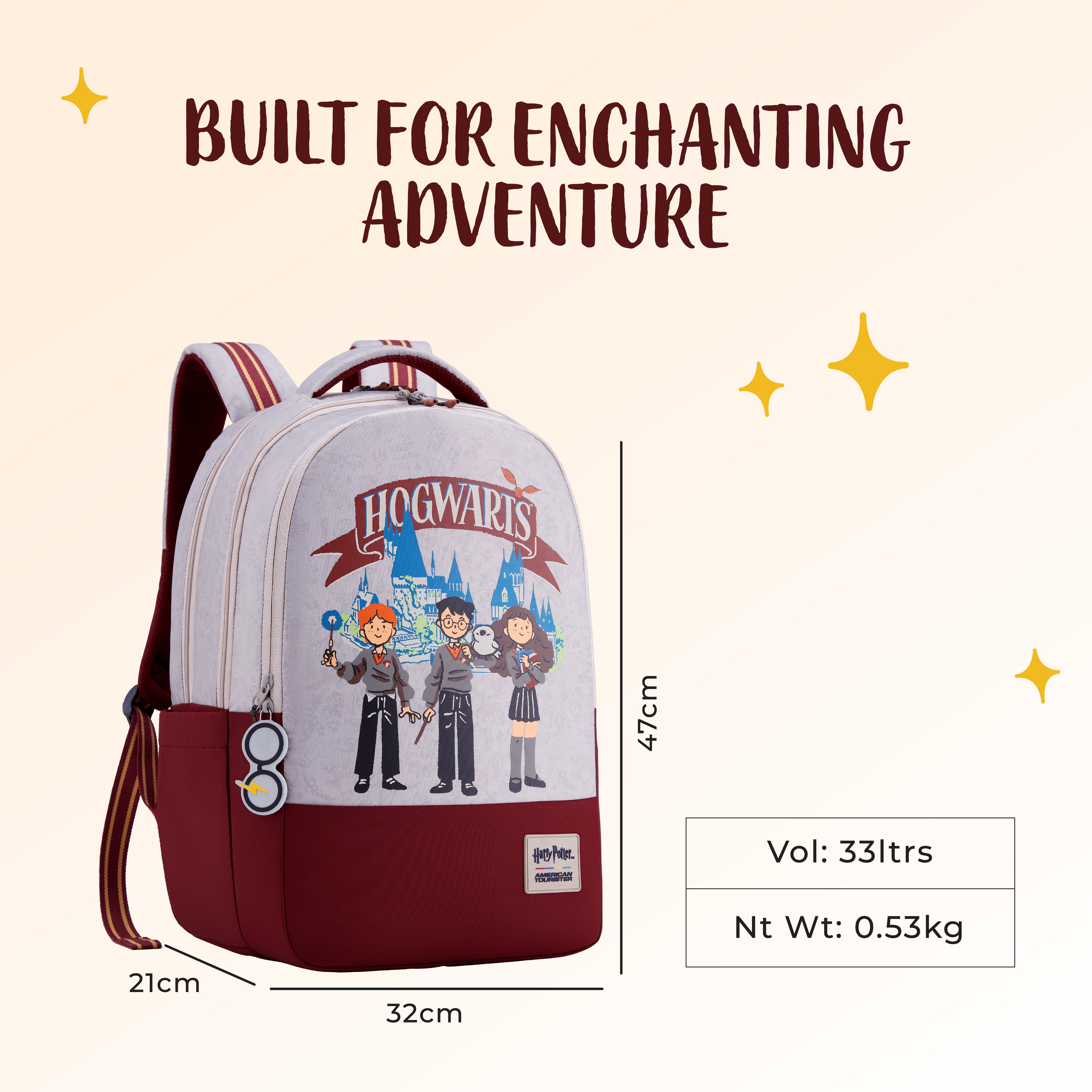 HP GOLDEN TRIO BACKPACK