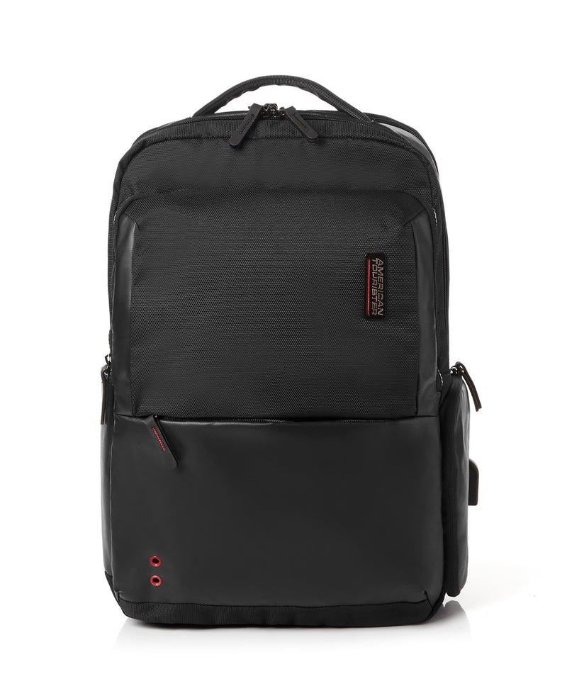 american tourister logix nxt 05 black laptop backpack Unisex 3 Compartment Zip Closure (Black_Free Size) Bags, Wallets and Luggage American Tourister Valex 28 Ltrs