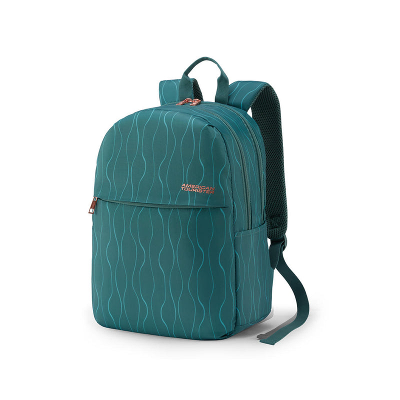 buy american tourister laptop backpack online Polyester 30 Litres Black (BLACK) (Medium Size) : at Best Price in KSA Women  American Tourister