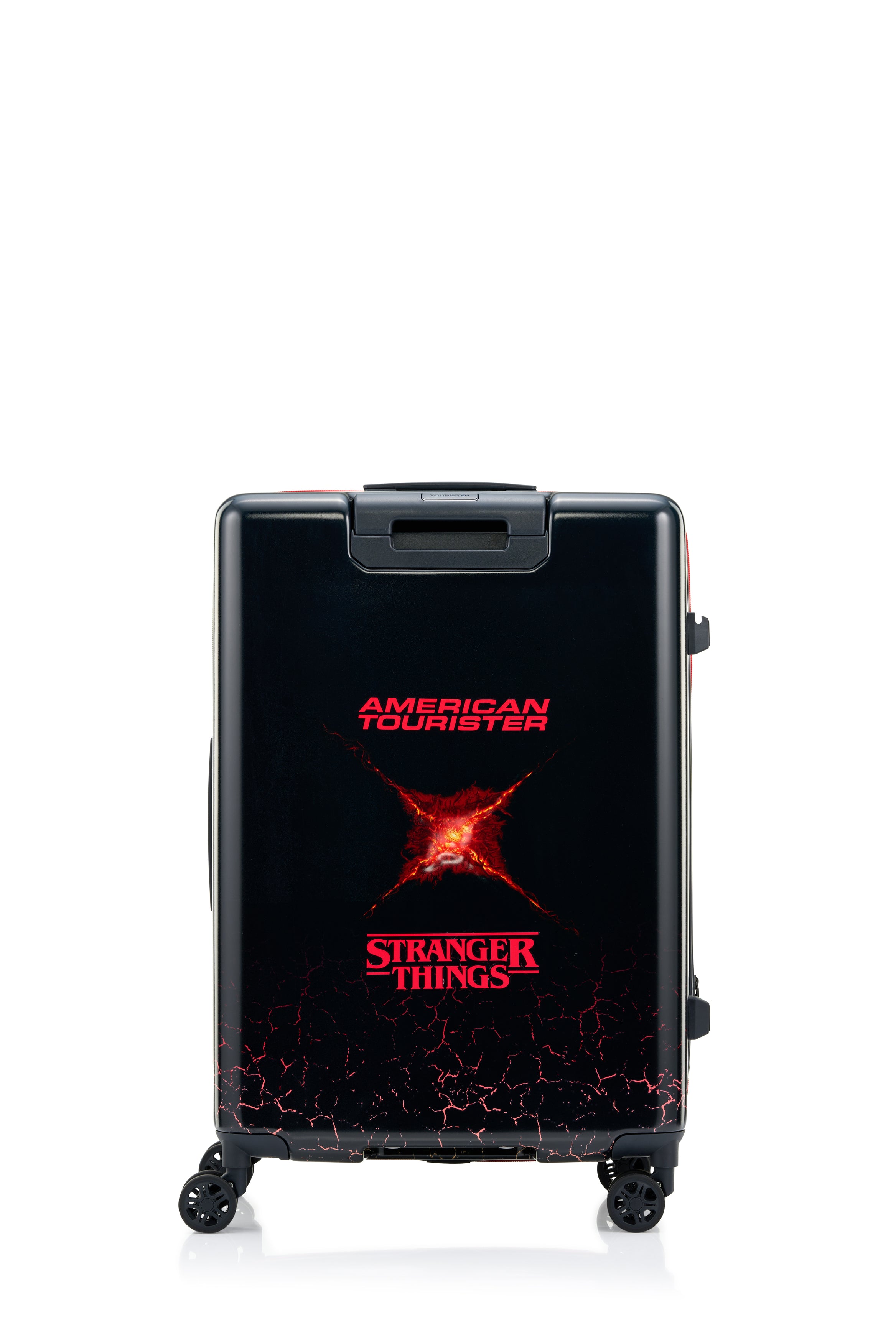sOMEThING Yuiga マットレッド / ブラックリム STRANGER THINGS – American Tourister